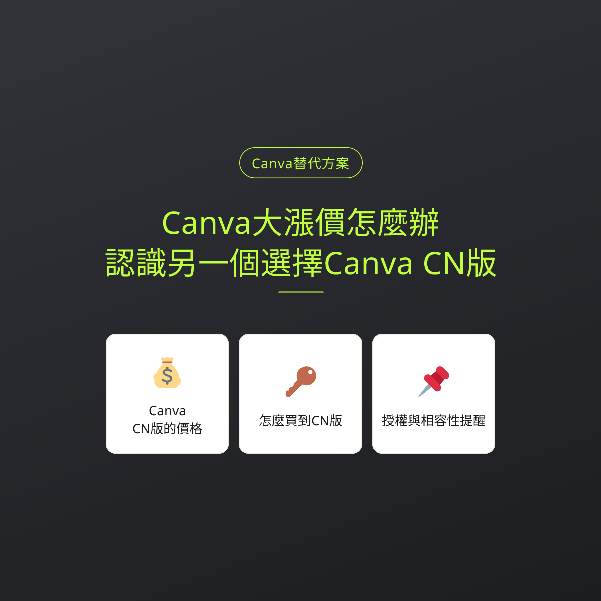 Canva大漲價怎麼辦：認識另一個選擇Canva CN版